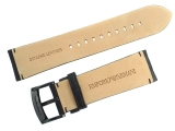 Pasek Skórzany Emporio Armani AR2461 Czarny.